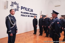 Ślubowanie nowych dolnośląskich policjantów we Wrocławiu