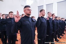 Ślubowanie nowych dolnośląskich policjantów we Wrocławiu