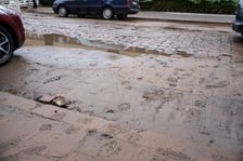 Ekipa remontowa MPWiK na ul. Inowrocławskiej