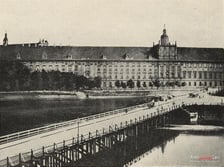1868, drewniany most Długi.