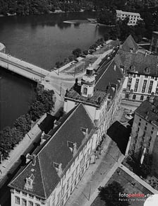 Lata 1970-1975, Widok z lotu ptaka na gmach UWr.