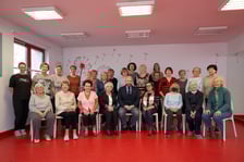 <p>Wizyta prezydenta Wrocławia Jacka Sutryka w Fundacji Siwy Dym, kt&oacute;ra prowadzi zajęcia dla zmagających się z depresją kobiet po 60. roku życia</p>