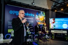 <p>Konferencja prasowa "Pij kran&oacute;wkę", Wrocław 17.01.2024</p>