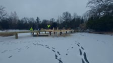 Remont drewnianego mostku w Ogrodzie Japońskim we Wrocławiu