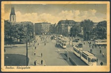 <p>Wlot na ul. Ruską od strony obecnego pl. Jana Pawła II</p>