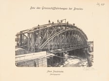 <p><span style="color: #222222; font-family: 'Times New Roman', serif; font-size: 16px; text-align: justify;">Budowa Mostu Zwierzynieckiego nad Starą Odrą, łączącą stopień Szczytniki ze stopniem Psie Pole</span></p>