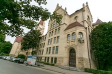 <p>Budynek Wydziału Architektury PWr we Wrocławiu</p>
