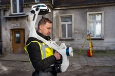 skanowanie budynków na Przedmieściu Oławskim