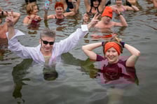 Wrocławskie Morsy na Morskim Oku - luty 2024