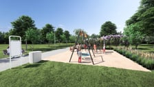 <p>Przyszły Park na Klecinie - wizualizacja</p>