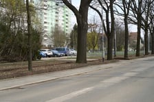 Trwa remont ul. Olszewskiego we Wrocławiu.