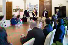 <p>Rozdanie nagr&oacute;d dla laureat&oacute;w konkursu Wrocławska Magnolia 14 lutego gabinet prezydenta Wroclawia</p>