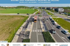 Wizualizacja trasy na Jagodno