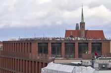 Budowa Bernardyńskiej 4, luty 2024