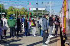 Wystawa lokomotyw i wagonów zorganizowana przez Klub Sympatyków Kolei we Wrocławiu