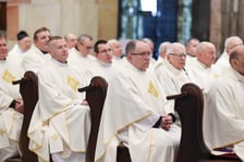 Uroczystości pogrzebowe arcybiskupa Mariana Gołębiewskiego w katedrze na Ostrowie Tumskim we Wrocławiu