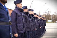Uroczystość zaprzysiężenia nowych policjantek i nowych policjantów