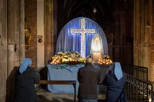 Grób pański w katedrze we Wrocławiu