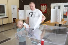 Głosowanie w komisji nr 2 przy ul. Kuźniczej