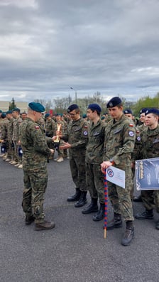 <p>Spartakiada szk&oacute;ł mundurowych wojew&oacute;dztw dolnośląskiego i opolskiego</p>