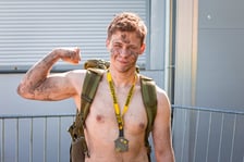 <p>Na zdjęciu Runmageddon Wrocław Partynice 2024 &ndash; uczestnicy</p>