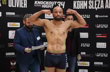 Knockout Boxing Night 34 - ważenie zawodników przed walką bokserską