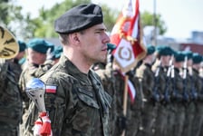 Uroczysta przysięga w 10 Brygadzie Łączności we Wrocławiu, 28.04.2024