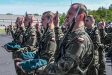 Uroczysta przysięga w 10 Brygadzie Łączności we Wrocławiu, 28.04.2024
