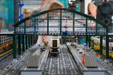 Stacja kolejowa Legnica z Lego