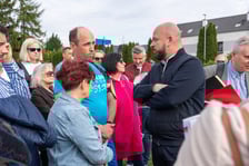 Spotkanie prezydenta Jacka Sutryka z mieszkańcami Ołtaszyna
