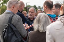 Spotkanie prezydenta Jacka Sutryka z mieszkańcami Ołtaszyna