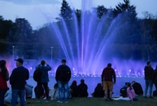 Otwarcie sezonu 2024 Fontanny Multimedialnej - pokaz specjalny: Katedra Demokracji