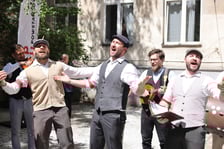 Uroczyste odsłonięcie muralu pamięci WARSZAWIACY - POWSTAŃCY - WROCŁAWIANIE z okazji 80. rocznicy Powstania Warszawskiego.
