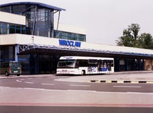 Zdjęcia archiwalne -  terminal wrocławskiego lotniskach