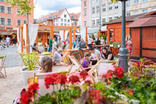 Pierwszy dzień Jarmarku Świętojańskiego we Wrocławiu.