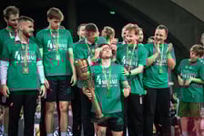 Mecz Śląsk Wrocław - Spójnia Stargard w Hali Stulecia 4 czerwca