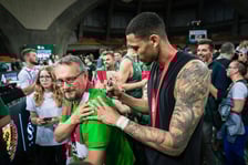 Mecz Śląsk Wrocław - Spójnia Stargard w Hali Stulecia 4 czerwca