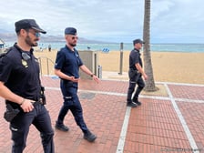 Dolnośląscy policjanci pełnią służbę w Las Palmas
