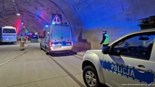 Ćwiczenia ratownicze w nowym tunelu na trasie S3