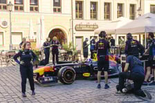 <p>Bolid F1 Red Bulla we Wrocławiu</p>