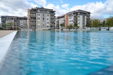 Aquapark Zakrzów tuż po zakończeniu budowy w marcu 2024 roku