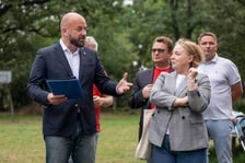 Spotkanie prezydenta Wrocławia z mieszkańcami, Wrocław, Pracze Odrzańskie, 19.06.2024