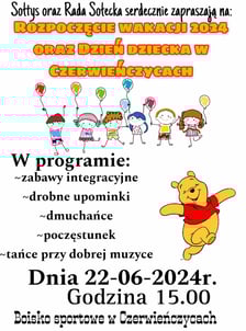 Program festynu w Czerwieńczycach