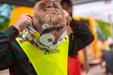 <p>Piknik ZDiUM&nbsp;podczas otwarcia nowej trasy pieszo-rowerowej wzdłuż rzeki Oławy</p>