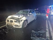 Wypadek w miejscowości Wichrów na DK 5