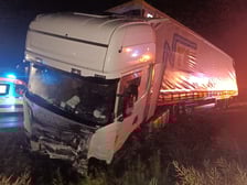 Wypadek w miejscowości Wichrów na DK 5