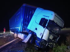 Wypadek w miejscowości Wichrów na DK 5