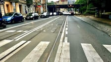 Ulica Reymonta - stan obecny. Za 1,5 roku poznamy efekt pracy biura projektowego, które przygotuje dokumentację niezbędną do przeprowadzenia remontu