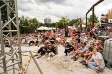 Strefa kibica Beach Bar w Porcie Węglowym
