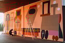 <p>Mural Pawła Mildnera</p>
<p>&nbsp;</p>